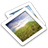 telugu text on picture icon