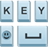 Swipe Blue Keyboard icon