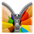 Pencil Colors Zipper icon