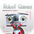 robot running robot run icon