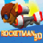 Rocketman Jetpack 3D icon