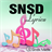 SNSD Best Lyric version 1.0