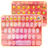 Pink Round icon