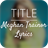 TITLE - Meghan Trainor Lyrics icon