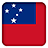 Selfie with Samoa Flag icon
