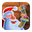 Catch Christmas candy icon