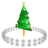 Árvores de Natal em 3D icon