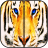 Tiger Zipper Screen Lock icon