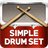 Simple Drum Set icon