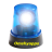 Police flashlight icon