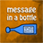 message in a bottle icon
