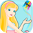 Top models coloring book icon