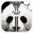 Panda Zipper Screen Lock 1