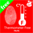 Thermometer for fever icon