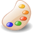 Simple Paint Canvas icon