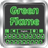 GO Keyboard Green Flame Theme icon