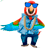 Dancing Talking Parrot icon