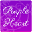 GO Keyboard Purple Heart Theme 3.2