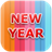 GO SMS New Year Theme icon
