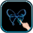 Magic Ripple Neon Butterfly icon