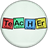 3D Teacher Button icon