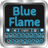 Descargar GO Keyboard Blue Flame Theme