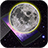 3D Realistic Moon LWP icon