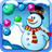 Snowman Bubble Journey icon