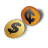 Invisible coins icon