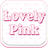 GO SMS Lovely Pink Theme icon