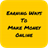 Earning Ways To Make Money Online version 1.0.0