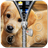 Cute Puppy Zipper Lock icon