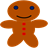 Little Crazy Gingerbread Man icon
