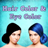 Hair Color And Eye Color icon