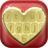 Golden Love Keyboard Design icon