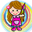 Coloring Game Girls icon