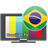 Brazil TV icon
