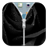Black Flower Zipper ScreenLock icon