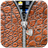 Leather Zipper Lock icon