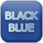 GO SMS Black Blue Theme icon