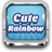 GO Keyboard Cute Rainbow Theme icon