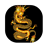 The Chinese dragon icon