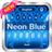 GO Keyboard Neon Blue Theme APK Download