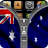 Australia Flag Zipper Screenlock icon