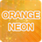 Descargar GO Keyboard Orange Neon Theme