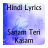 Descargar Lyrics of Sanam Teri Kasam