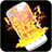 Fire on Screen Live Wallpaper icon
