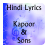 Descargar Lyrics of Kapoor and Sons