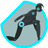 Adventure robot run icon