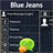 GO SMS Blue Jeans Theme icon